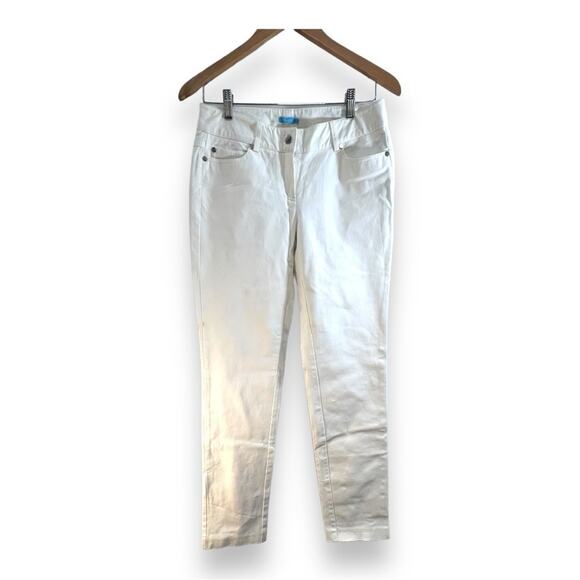 J MCLAUGHLIN WHITE JEANS SZ 2 - Picture 1 of 10